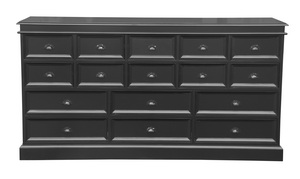 black furniture, black Dressers